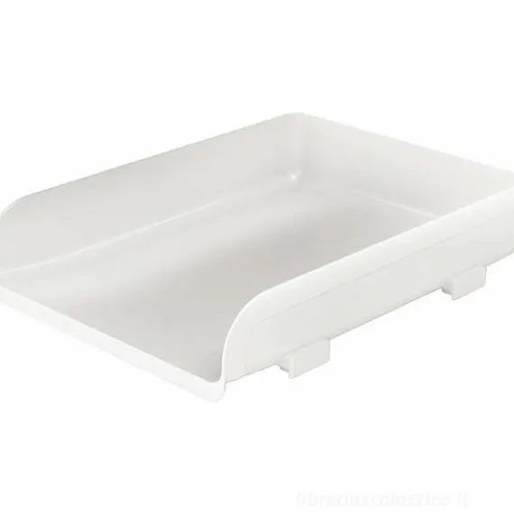 Vaschetta porta corripondenza My Desk bianco cm 33,5x25,5x7