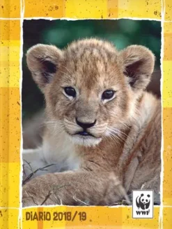 WWF Diario 2019 12 mesi giallo