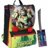 Zainetto estensibile Medium "Ninja Tutles" in tessuto poliestere (LSC12910)