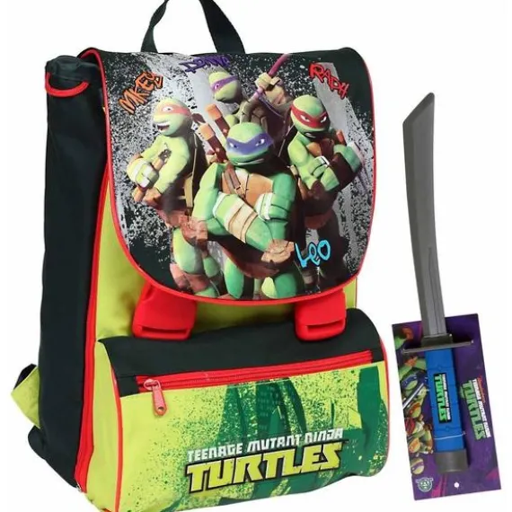 Zainetto estensibile Medium "Ninja Tutles" in tessuto poliestere (LSC12910)