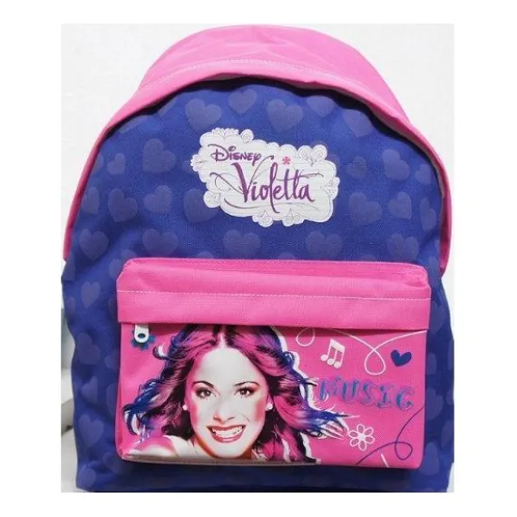 Zainetto free-time " Violetta Disney" in tessuto poliestere (12949)