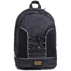 Zainetto scuola Recycled Collection Smemoranda nero melange