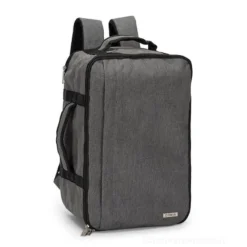 Zaino Comix Travel Backpack Monocolore Grigio Melange