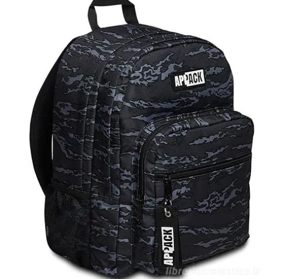 Zaino doppio scomparto Appack Pirate Black