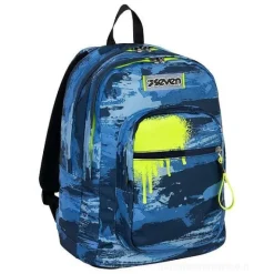 Zaino doppio scomparto New Fit Wet Color Boy Blue Deep