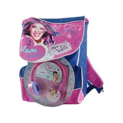 Zaino estensibile Multi "Violetta Disney" in tessuto poliestere (LSC12950)