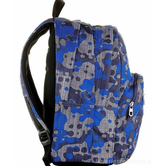 Zaino format Invicta Camou Tex blue