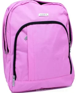 Zaino organizzato monocolore Comix. Fucsia