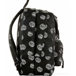 Zaino round Invicta Duffy Black Brushed Dots