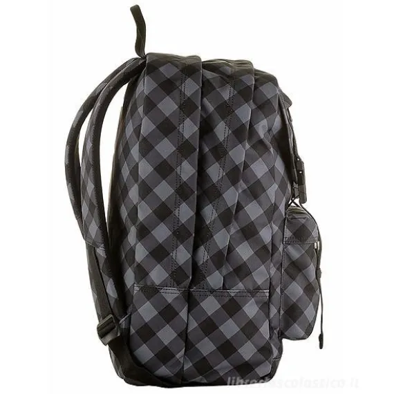 Zaino round Invicta Duffy Grey Black Plaid