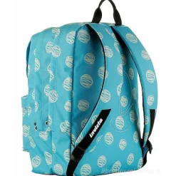 Zaino round Invicta Duffy Turquoise Brushed Dots
