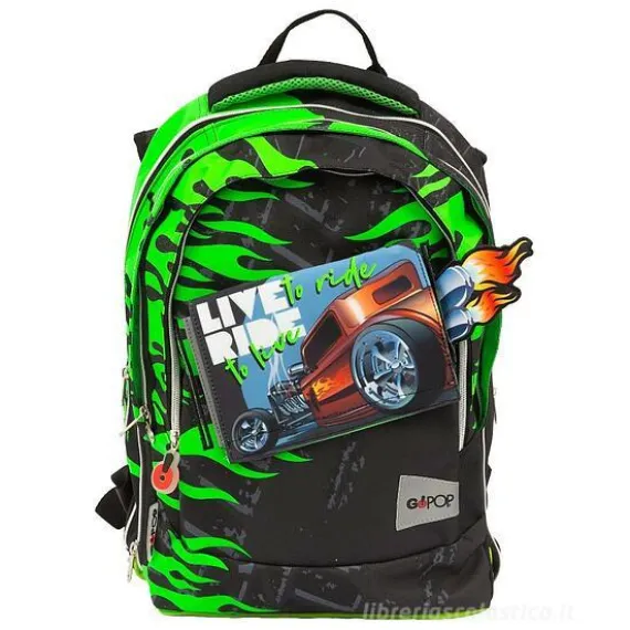 Zaino scuola estensibile GoPop Monster Truck