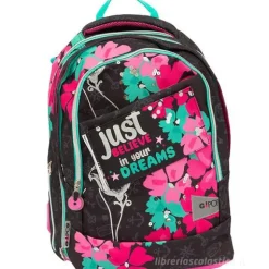 Zaino scuola estensibile GoPop Flamingo