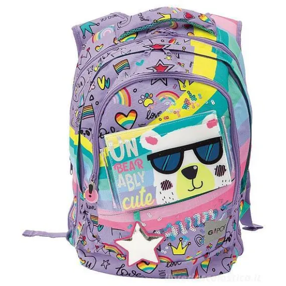 Zaino scuola estensibile GoPop Love