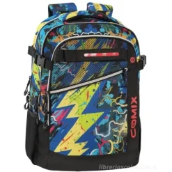 Zaino Scuola Organizzato Comix WBS 2.0 Thunder