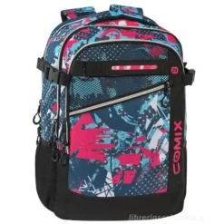 Zaino Scuola Organizzato Comix WBS 2.0 Mix Pink