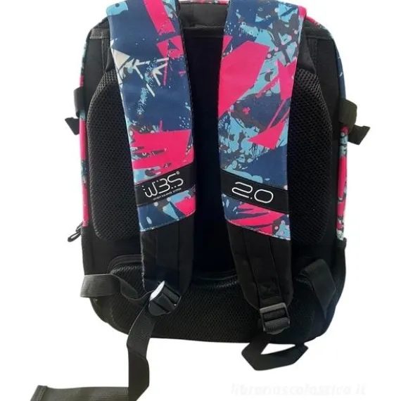Zaino Scuola Organizzato Comix WBS 2.0 Mix Pink
