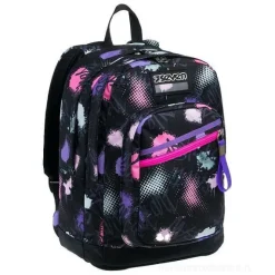 Zaino scuola Pinkypois Girl Jet Black