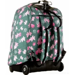 Zaino trolley crossover system Invicta Green Painted Daisies