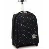 Zaino trolley crossover system Invicta Green Fluo Black Boy