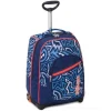 Zaino Trolley Fit Maori Blue Deep
