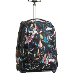 Zaino trolley Invicta Cross over system Wildflowers