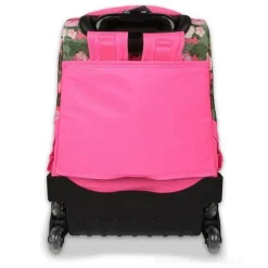 Zaino trolley Never Give Up camoglitter