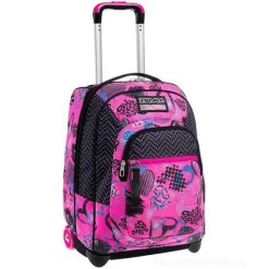 Zaino trolley scuola Glamheart Girl Candy Fuxia